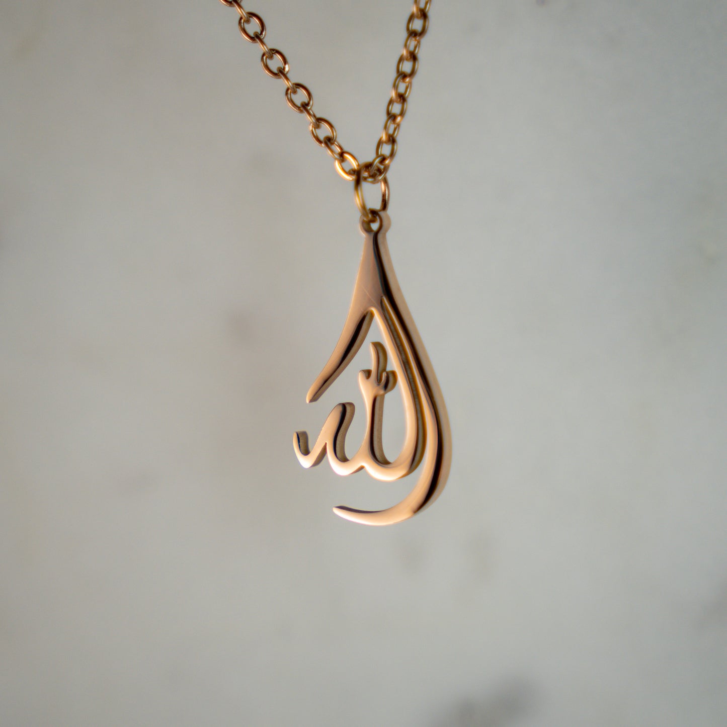 Allah Teardrop Necklace 2