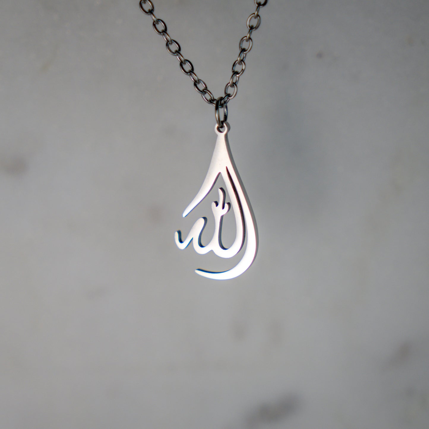 Allah Teardrop Necklace 2